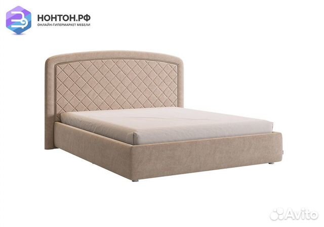 Кровать Сильва 2 1.6 м капучино