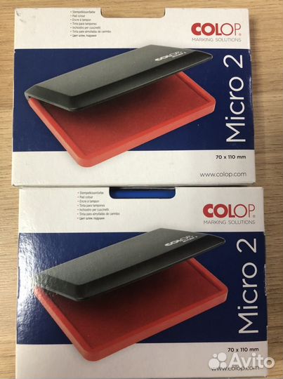 Штемпельная подушка черная