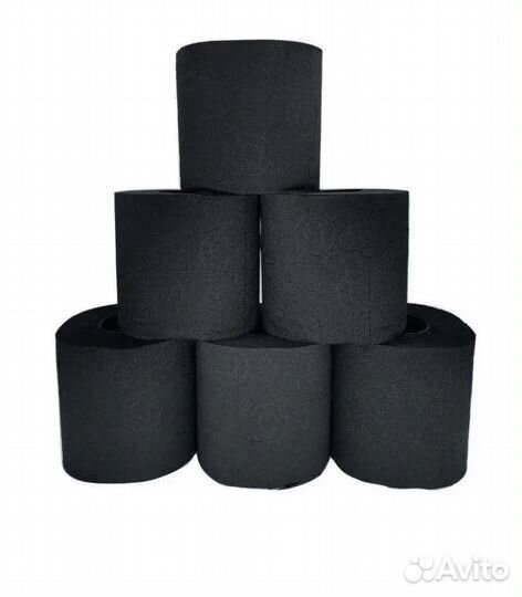 Туалетная бумага черная