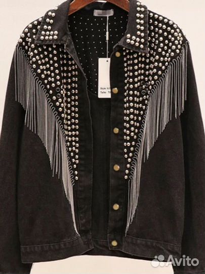 Джинсовая женская куртка