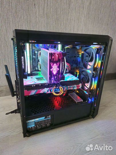 Игровой пк intel 14 ядер/SSDm2/RTX3070+монитор