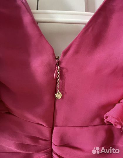 Платье розовое