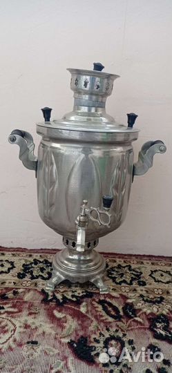 Самовар дровяной угольный