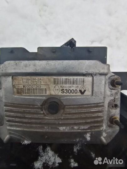 Эбу Renault Megane K4J 2005