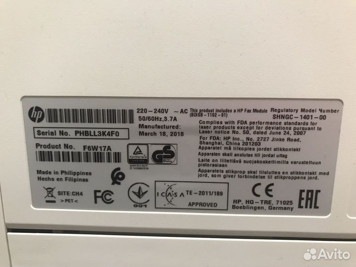 Принтер лазерный мфу hp