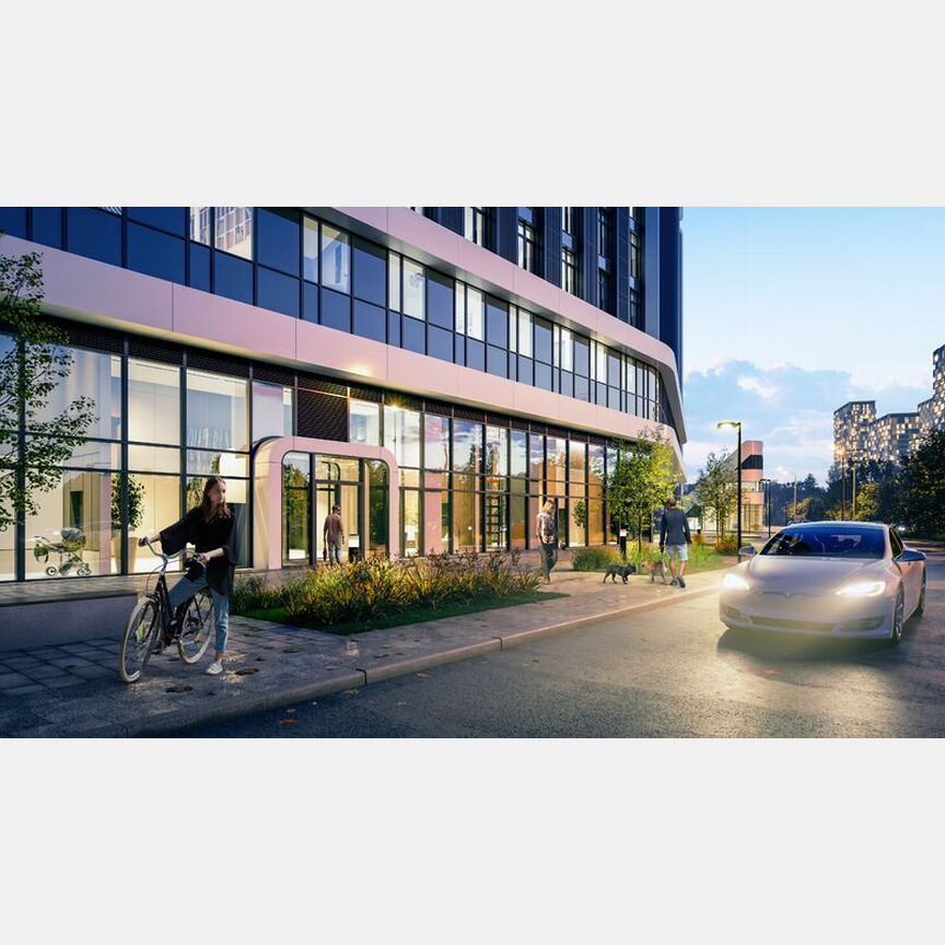 Квартира-студия, 22,7 м², 14/50 эт.