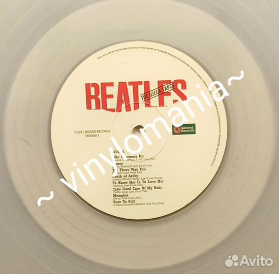 LP The Beatles–The Decca Tapes /Europe 1979/2022