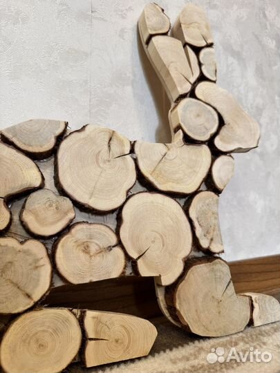 Панно из можжевельника