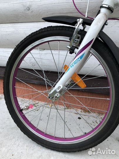 Велосипед 20 для девочки Stern алюминиевая рама