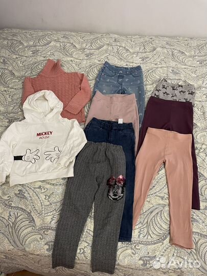 Одежда пакетом на девочку 98-104