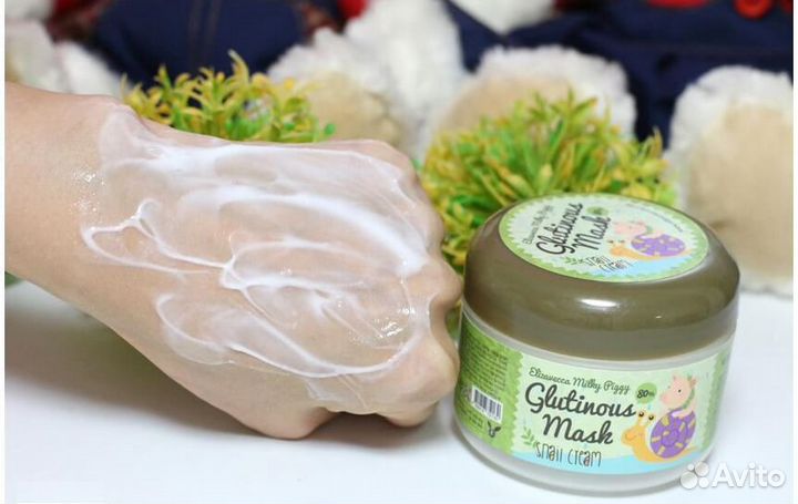 Ночная маска с муцином улитки Elizavecca glutinous