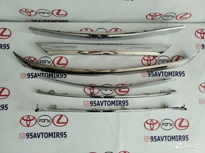 Накладки крышки багажника на разные модели