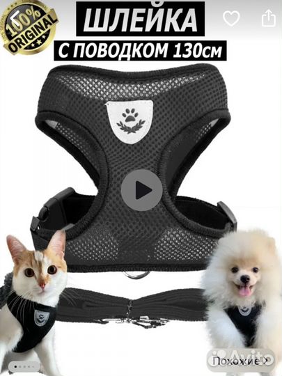 Шлейка для собаки