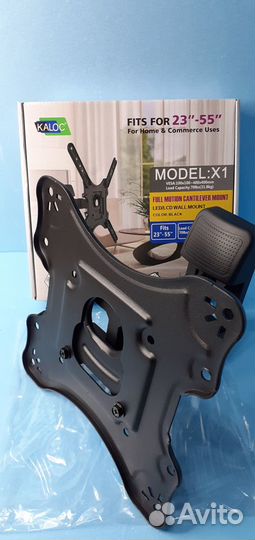 Кронштейн X1 Наклонно- поворотный Для больших тв