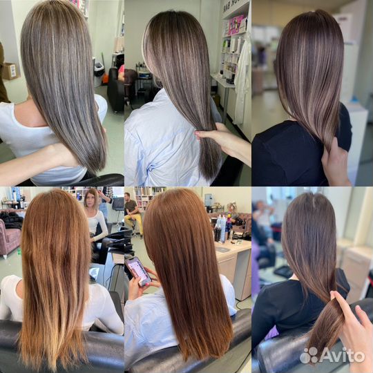 Сложное окрашивание волос