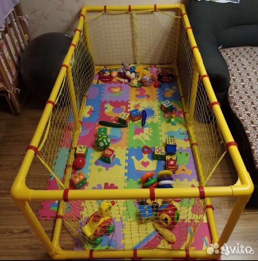 Манеж детский пластиковый