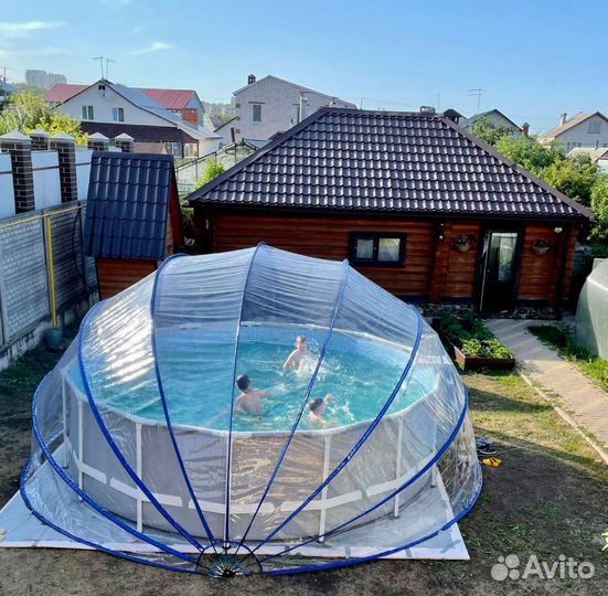Купольный тент. Купол для бассейна