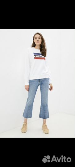 Свитшот levis белый