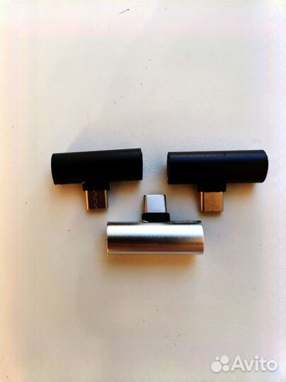 Адаптер type C to audio 3.5 +charge