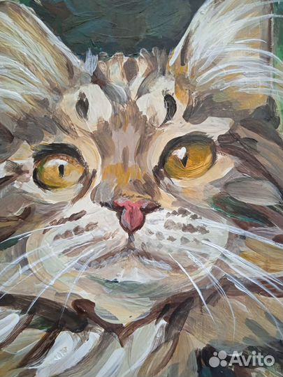 Картина акрилом 