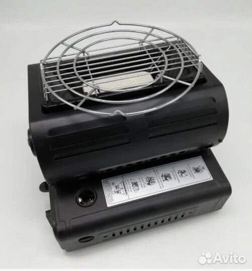 Портативная газовая Плита-обогреватель 2в1