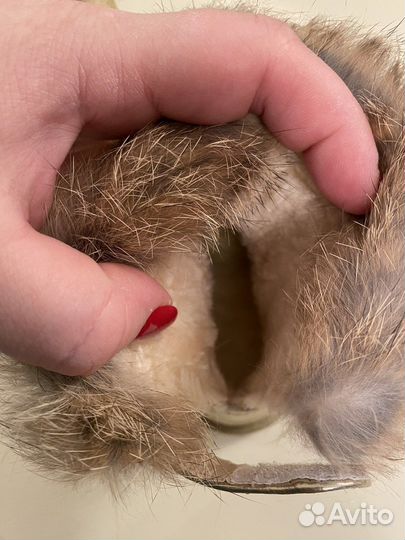 Зимние сапоги золотые 21