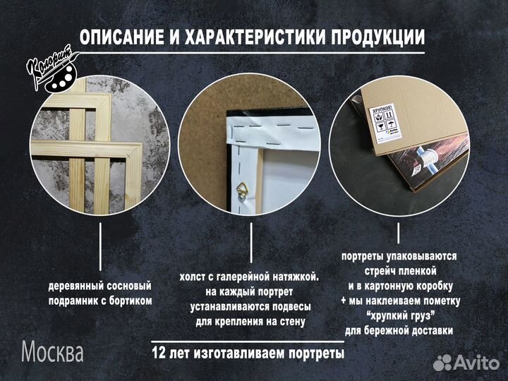 Портрет Путина в кабинет