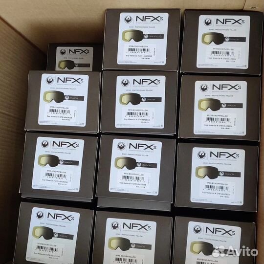 Маска Dragon NFXs Echo Фотохромная линза Yellow