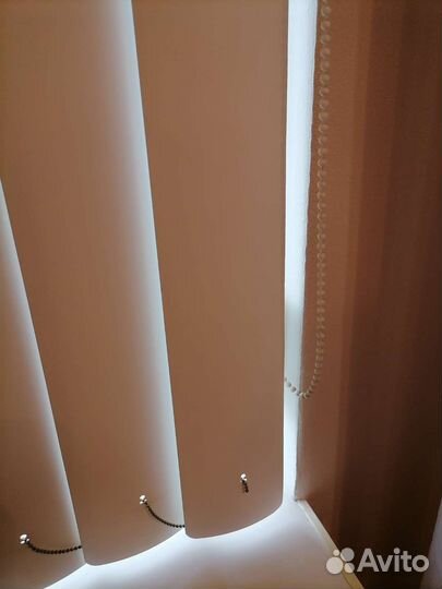 Жалюзи вертикальные пластик бу