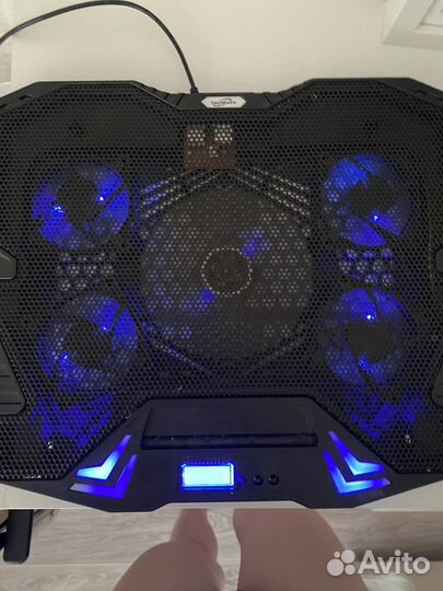 Подставка с охлаждением для ноутбука с подсветкой