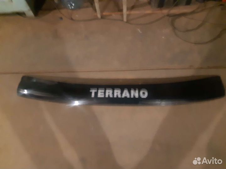 Дефлектор капота nissan terrano