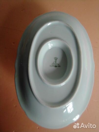 Соусница с блюдцем фарфор Германия