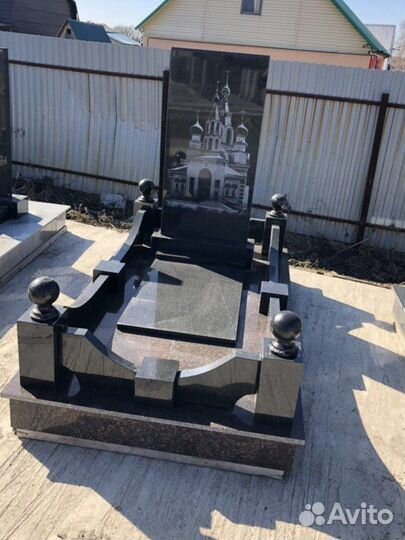 Установка изготовление надгробных плит - памятнико