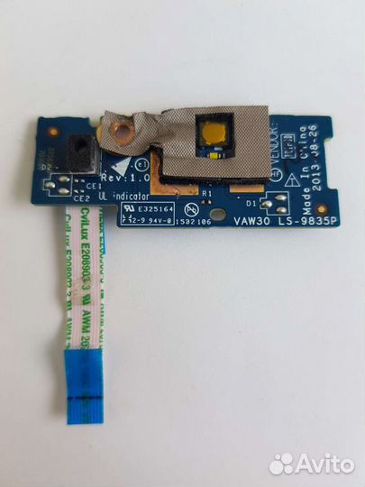 Плата кнопки включения Dell Latitude E5440, E5540