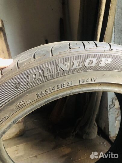 Dunlop SP Sport 01 265/45 R21