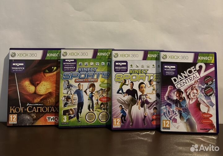 Игры на Xbox 360 с использованием Kinect