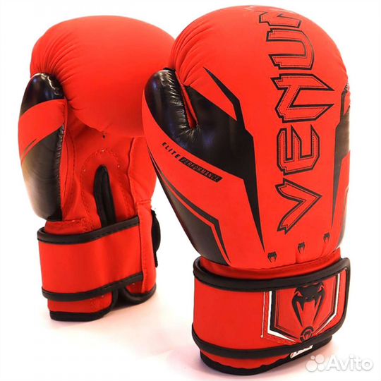 Перчатки боксерские детские Venum elite evo