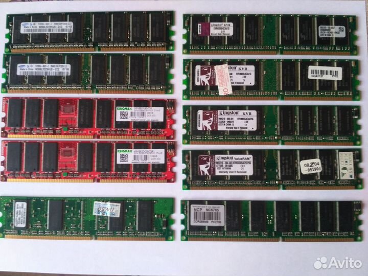 Память sdram, DDR, DDR2, DDR3, SO-dimm, серверная