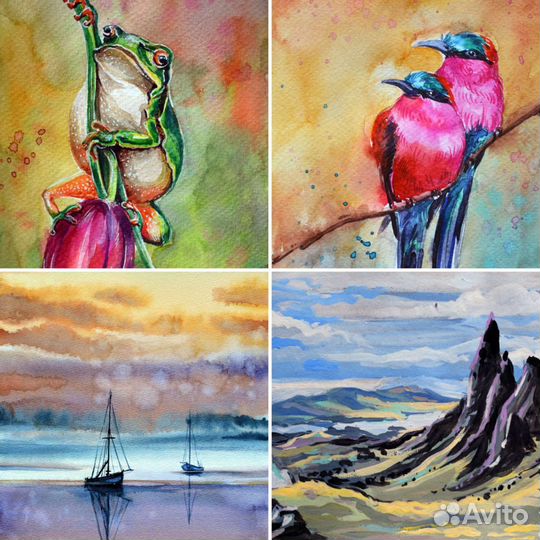 Работа художника