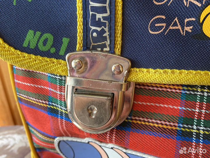 Рюкзак ранец школьный с Гарфилдом для первоклашки