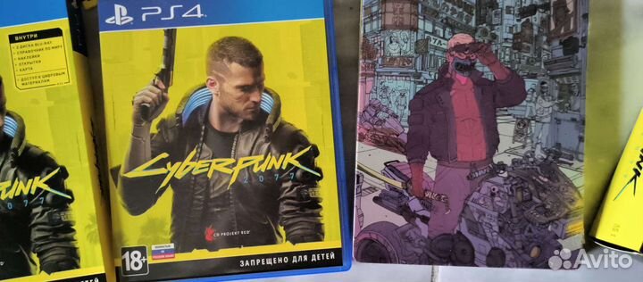Игра для PS4 Cyberpunk 2077 издание Steelbook