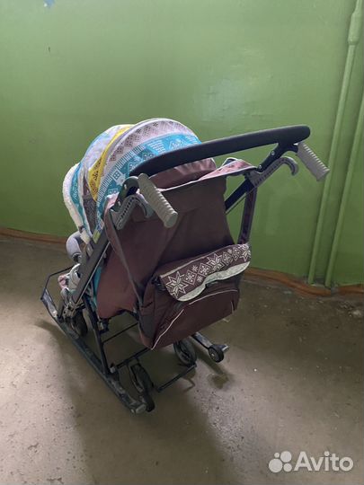Коляска санки