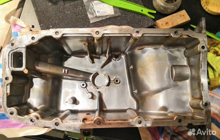 Переклейка поддона двс Kia Rio III 2011-15