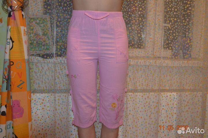 Бриджи бриджики 1/2 3/4 7/8 велосипедки р 122.165