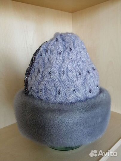 Шапка зимняя женская