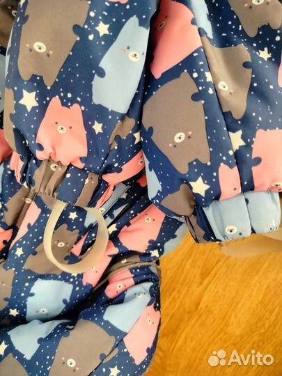 Зимний Комбинезон крокид для девочки80