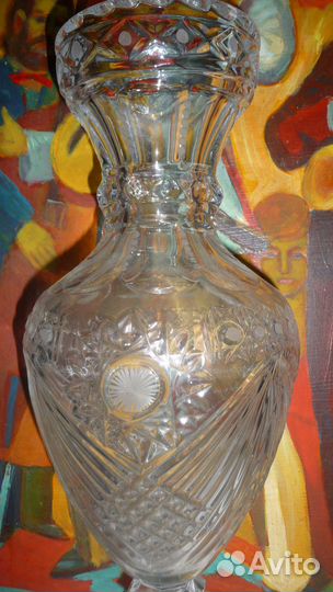 Ваза хрусталь шик блеск красота СССР