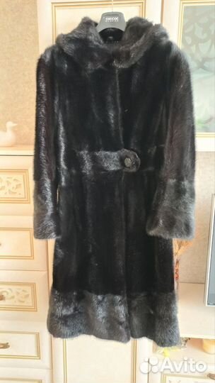 Шуба норковая 46 48 бу