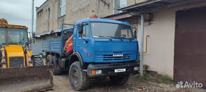 КАМАЗ 43118-10 с КМУ, 2008