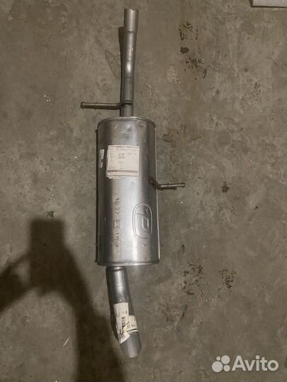 Глушитель на citroen